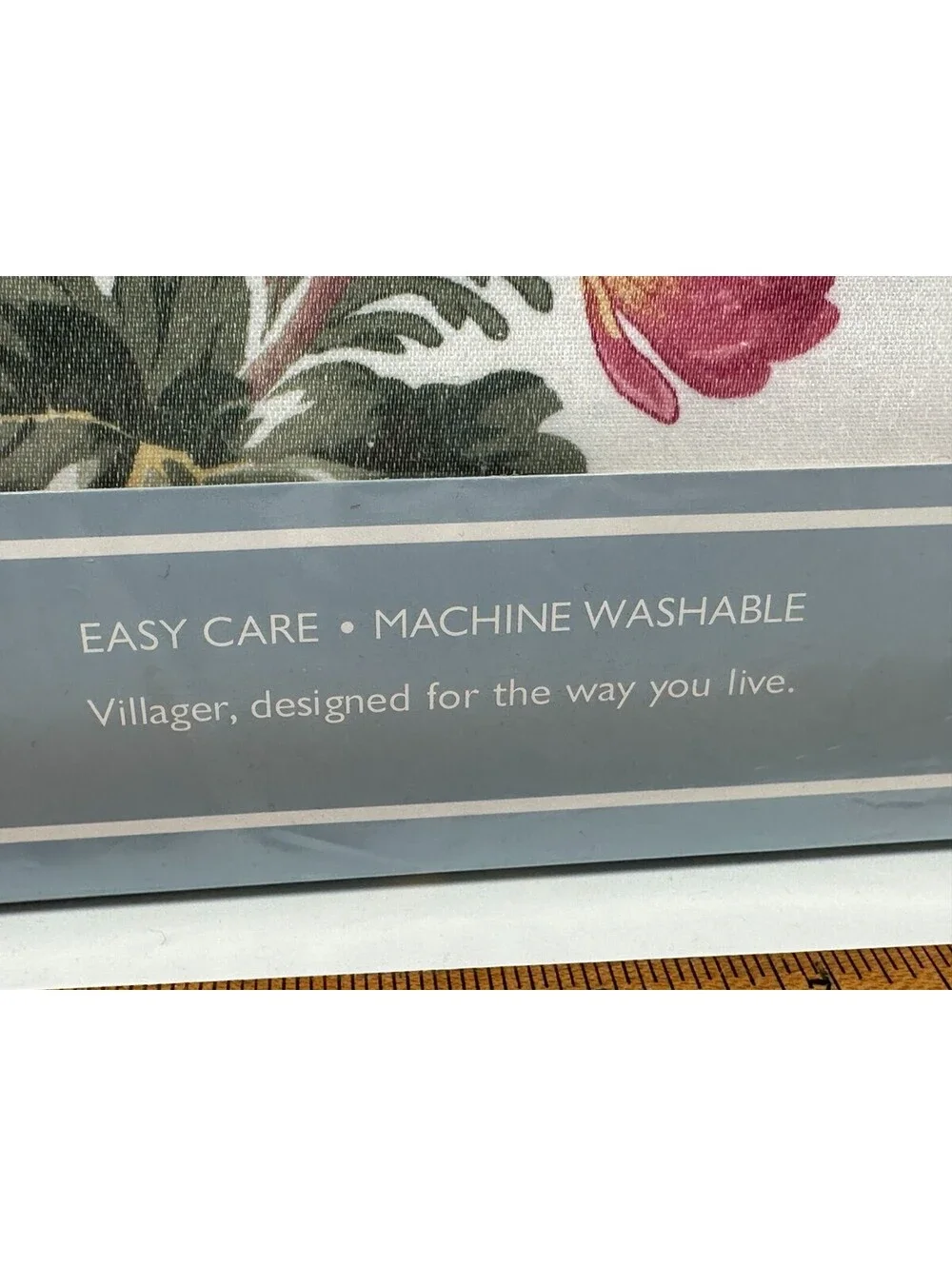 Villager Liz Claiborne Laura Tablecloth Floral Flowers Rectangle 60 X 84